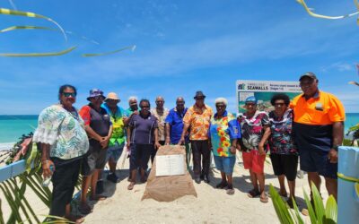 Seawall builds climate resilience in the Torres Strait